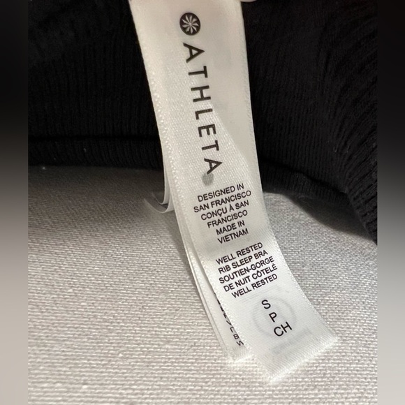 NWT- Athleta- Well Rested Rib Sleep Bra- SUPER Soft & Comfortable! - Picture 7 of 8